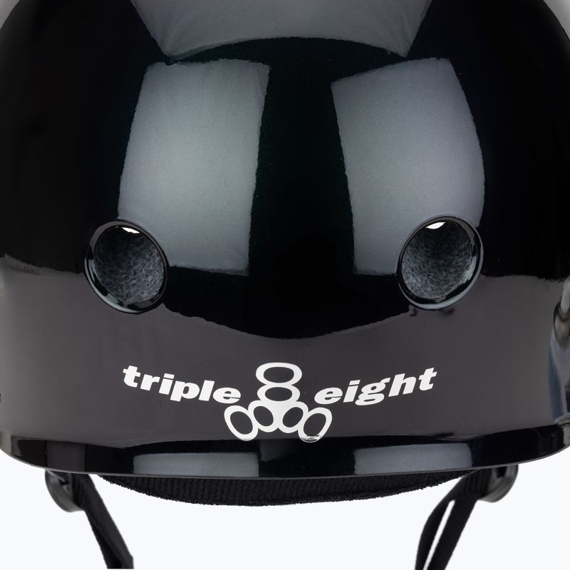 Bukósisak Triple Eight Deep Cover Barbie Skates purple/green 8