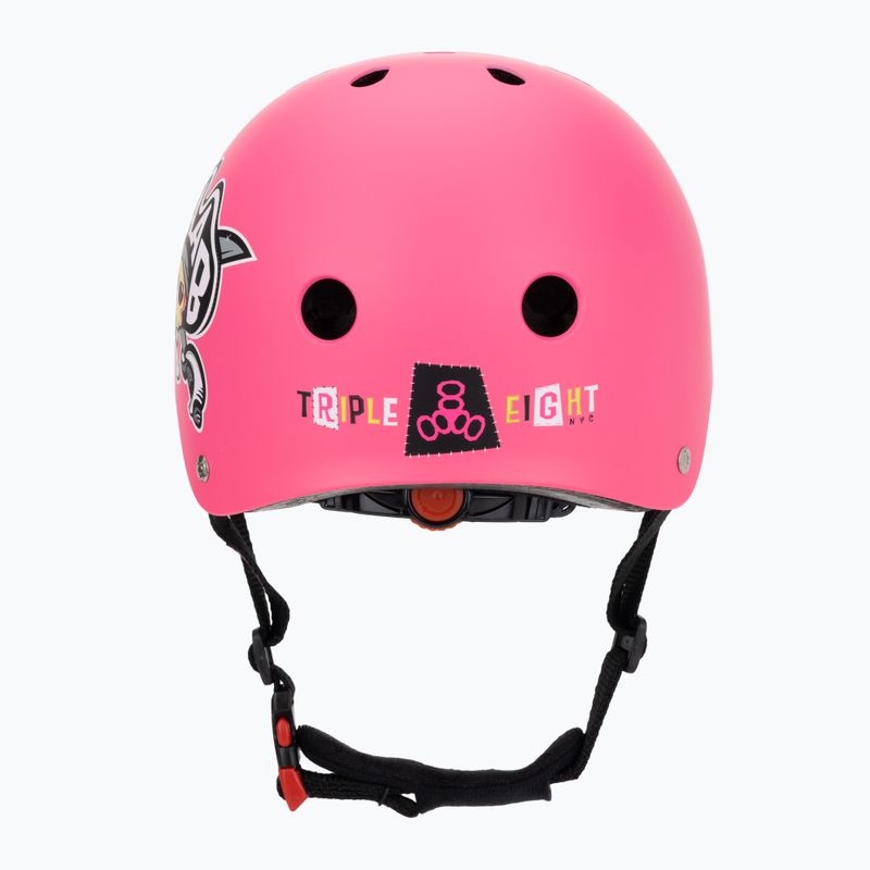 Gyermek sisak Triple Eight Youth Lil 8 Staab neon pink 4