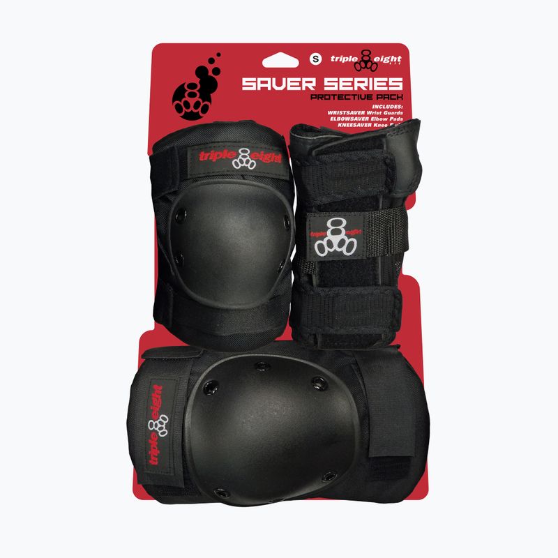 Védőfelszerelés készlet Triple Eight Saver Series black 2