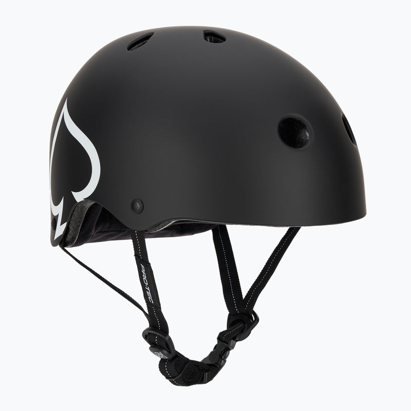 Pro-Tec Low Pro matt fekete sisak