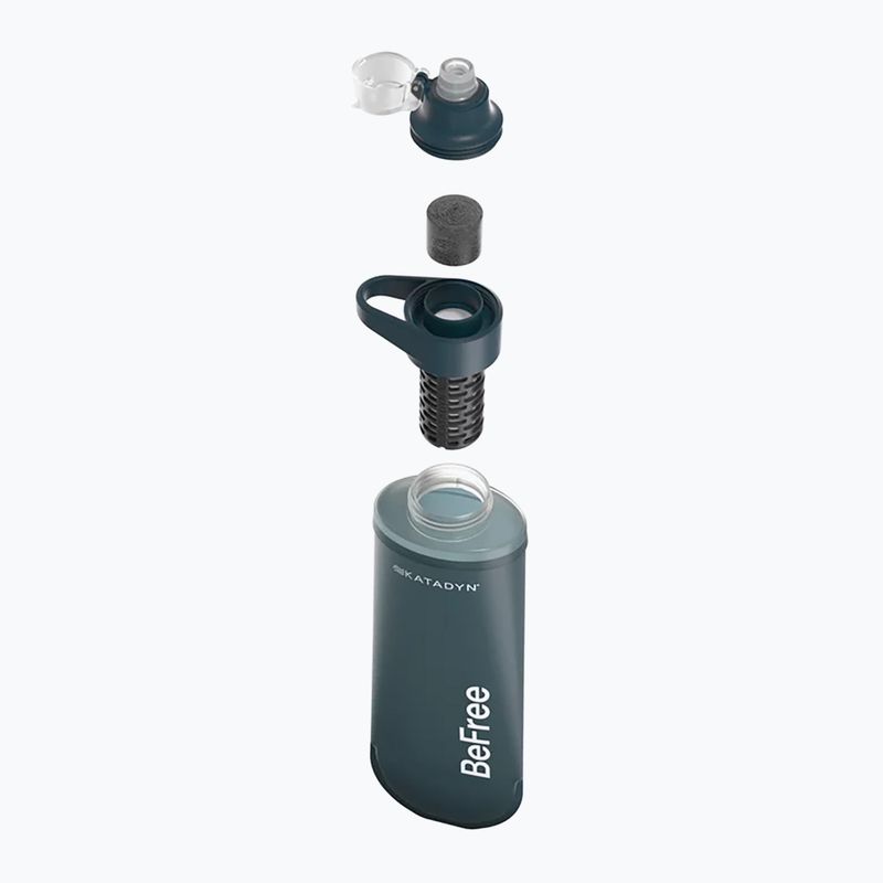 Katadyn BeFree Filter AC utazó palack 500 ml pala kék 5