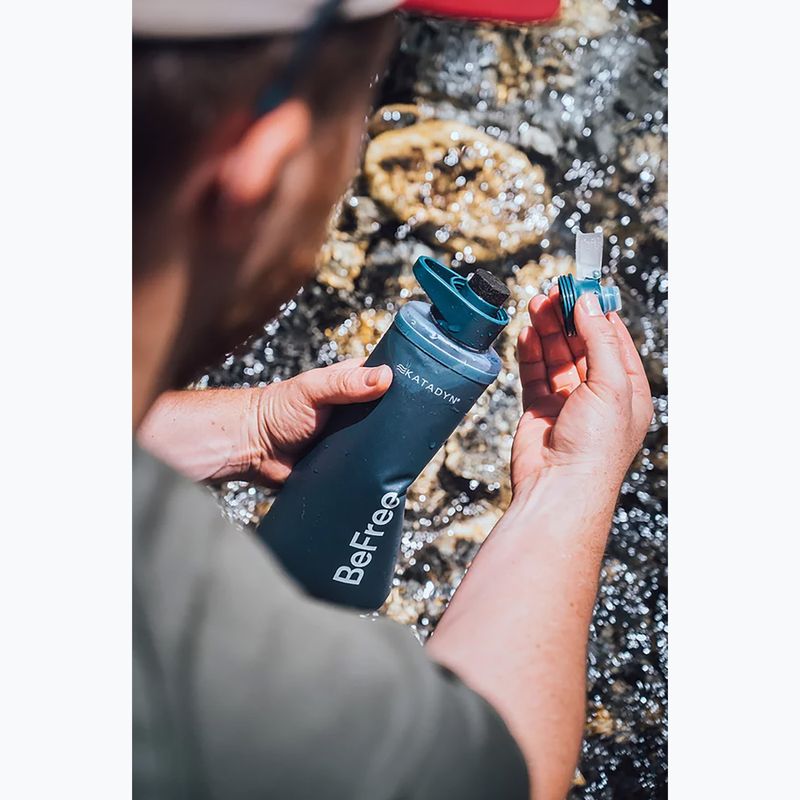 Katadyn BeFree Filter AC 1 literes palack, pala kék színű utazópalack 7