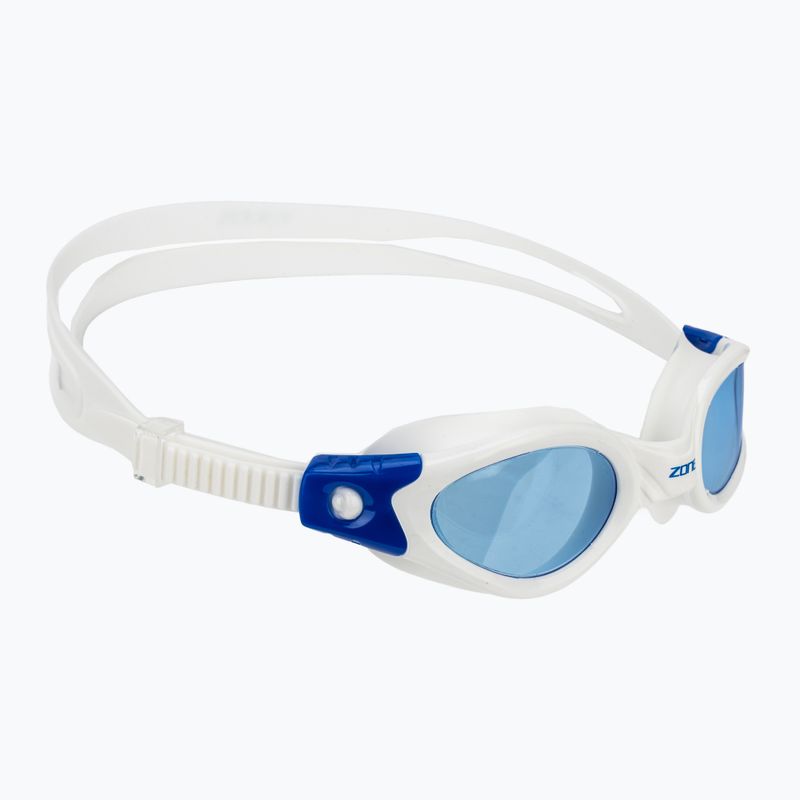 Úszószemüveg ZONE3 Apollo Swim white/blue/tinted blue