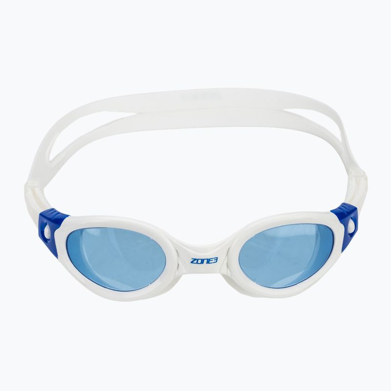 Úszószemüveg ZONE3 Apollo Swim white/blue/tinted blue 2
