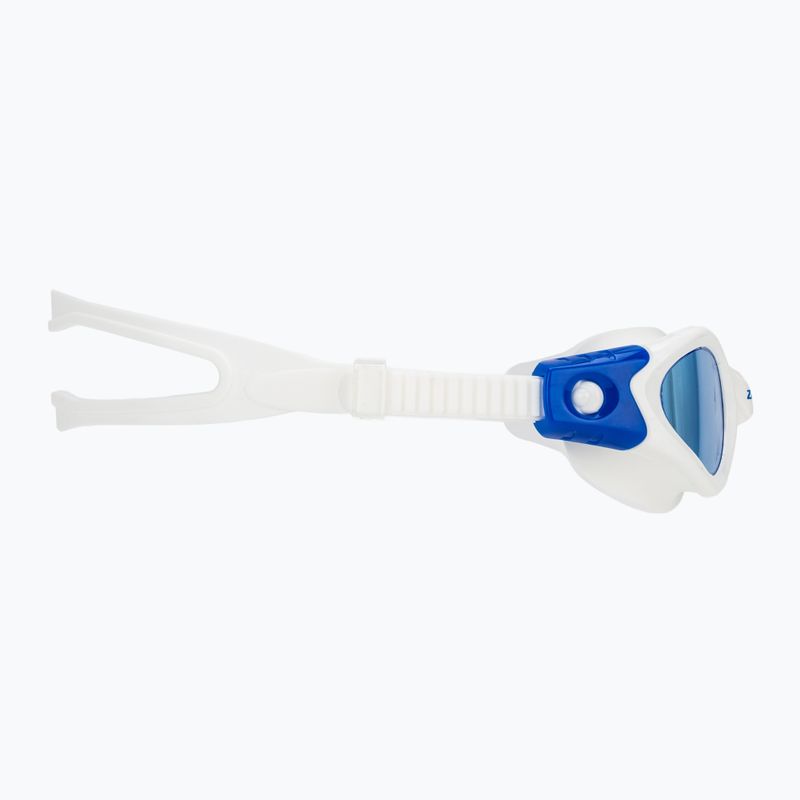 Úszószemüveg ZONE3 Apollo Swim white/blue/tinted blue 3