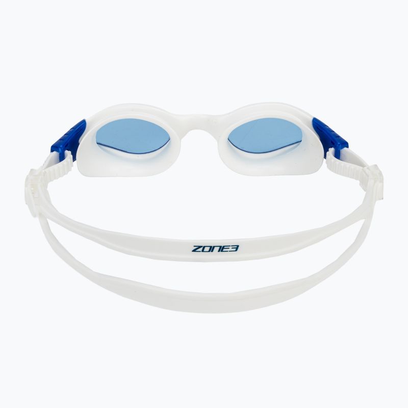Úszószemüveg ZONE3 Apollo Swim white/blue/tinted blue 4
