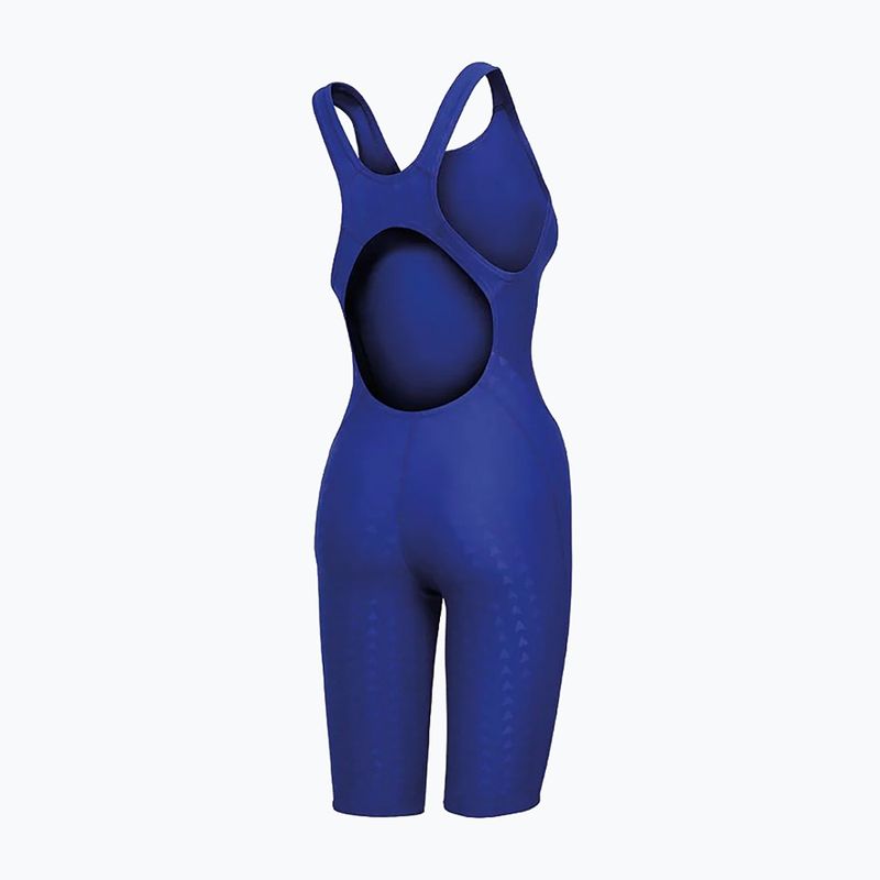 Női egyrészes fürdőruha ZONE3 Performance Speed Kneeskin blue/white 2