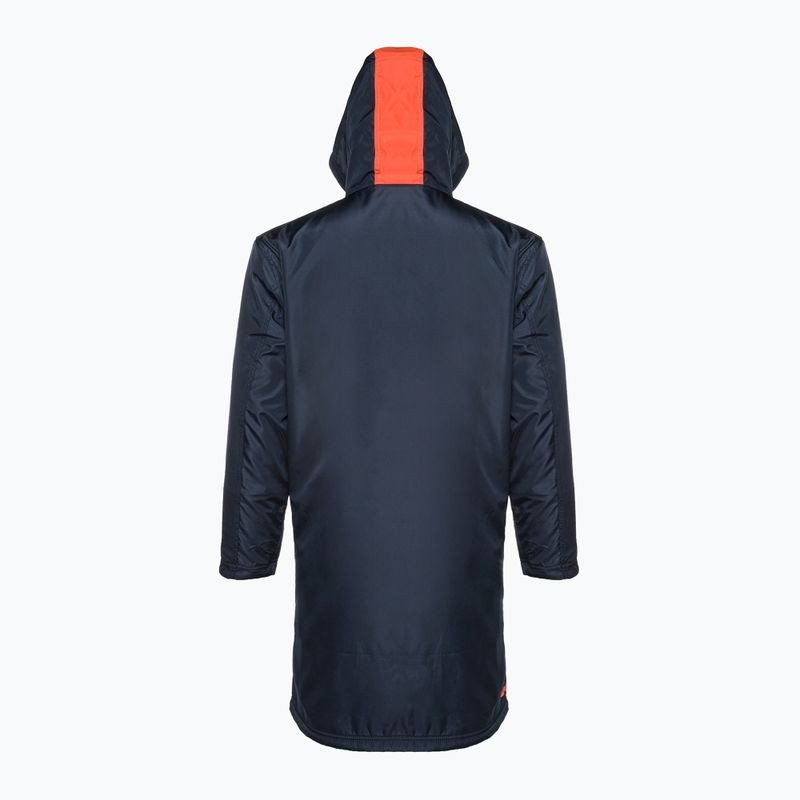 Zone3 Robe Fleece Parka kabát tengerészkék CW18UFPJ103 2