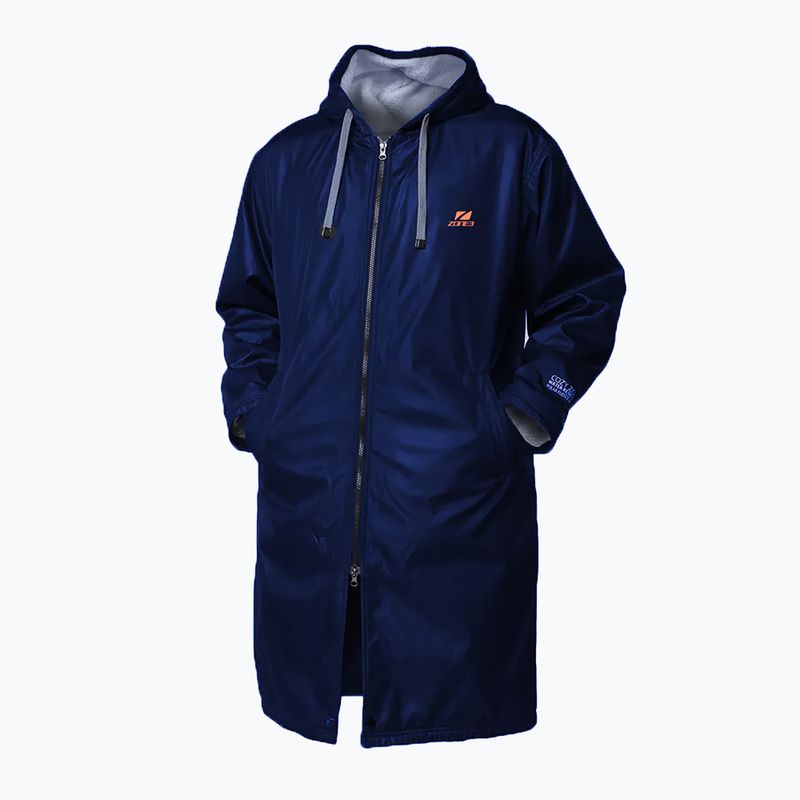 Zone3 Robe Fleece Parka kabát tengerészkék CW18UFPJ103 6