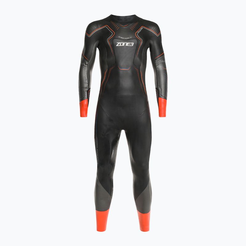 Zone3 Vanquish férfi triatlon búvárruha fekete WS19MVAN101 2