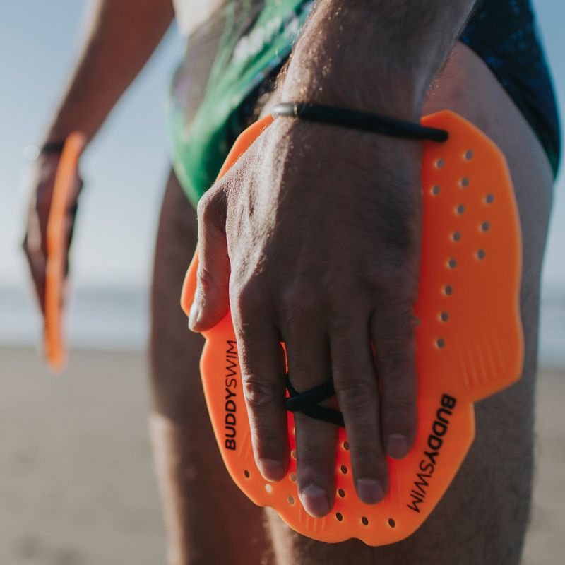 Úszólapátok BuddySwim Power Paddle orange 6