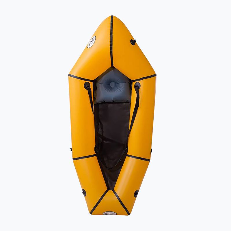 Pinpack Packraft Amundsen II nyitott ponton sárga