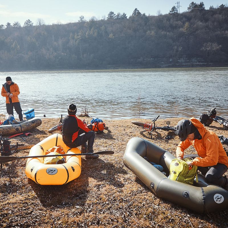 Fedélzeti ponton fedélzettel Packraft Amundsen II sötétzöld 6