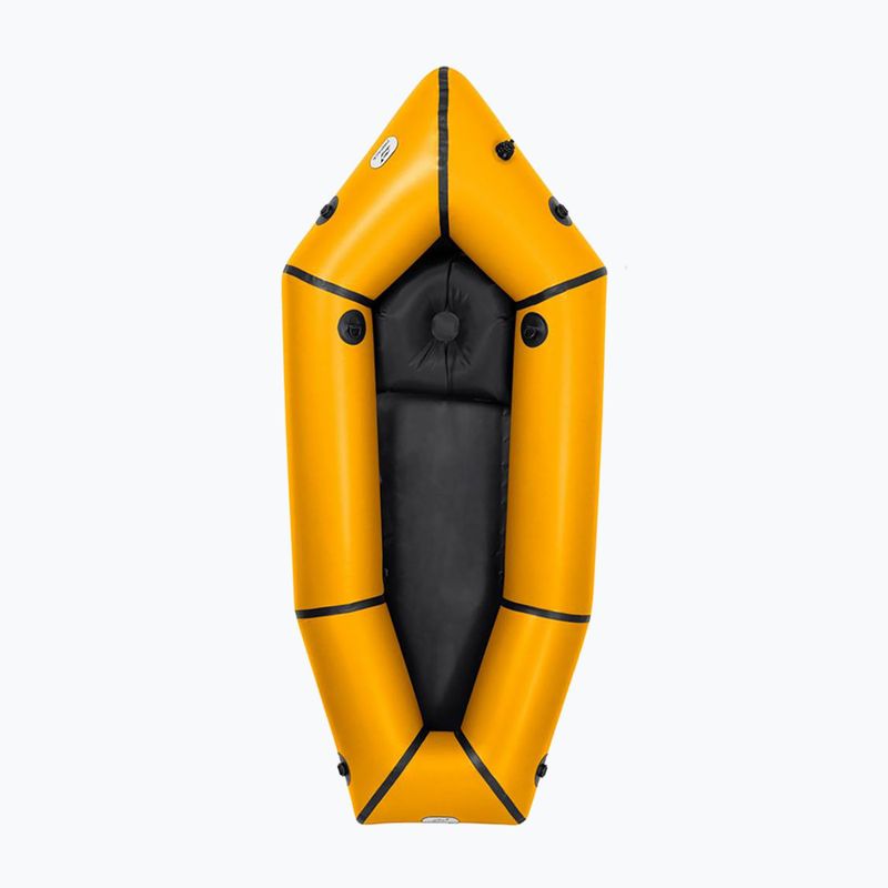 Pinpack Packraft Compact nyitott fedélzetű ponton sárga