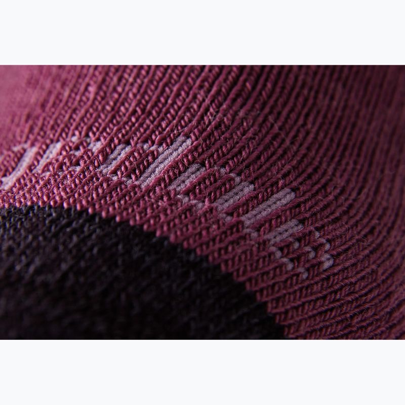 Női zokni Bridgedale Heavyweight Performance Boot Original berry/plum 3