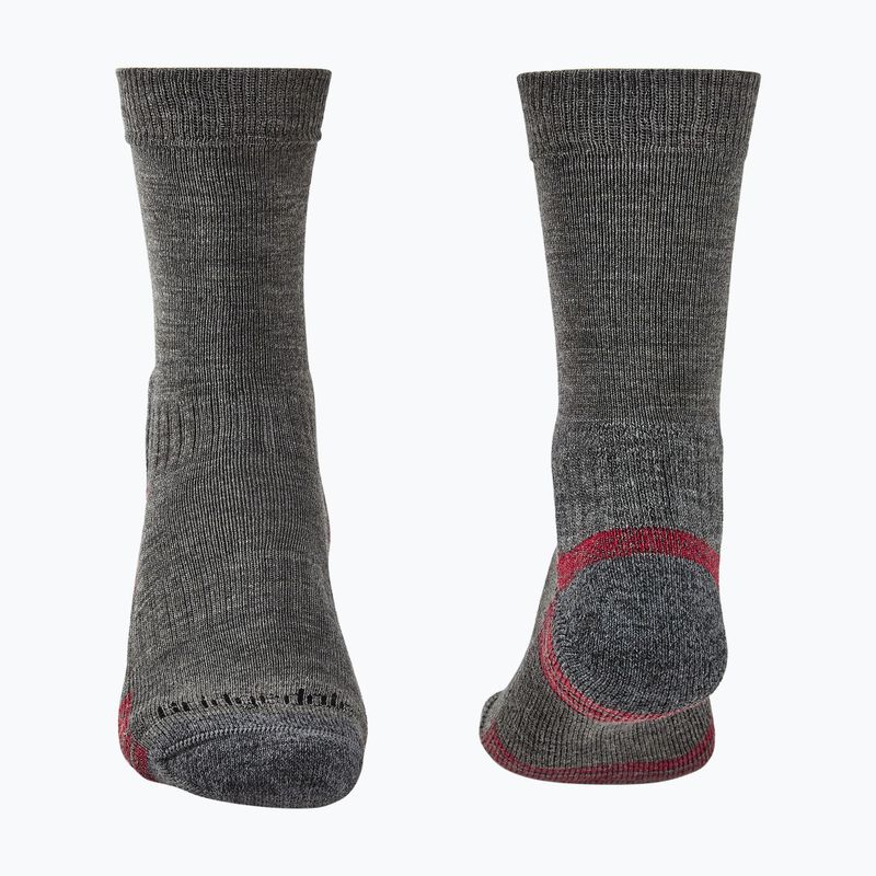 Férfi zokni Bridgedale Lightweight Merino Performance Boot Original grey heather 2
