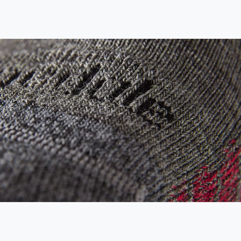 Férfi zokni Bridgedale Lightweight Merino Performance Boot Original grey heather 3
