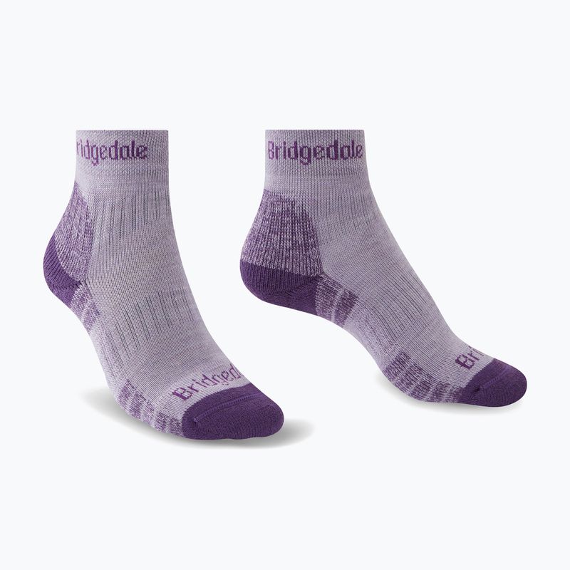 Női zokni Bridgedale Hike Lightweight Performance Ankle heather/damson