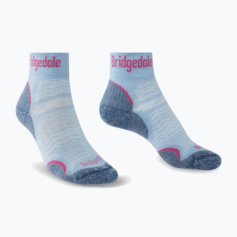 Női túrazokni Bridgedale Hike Ultralight Performance Ankle blue