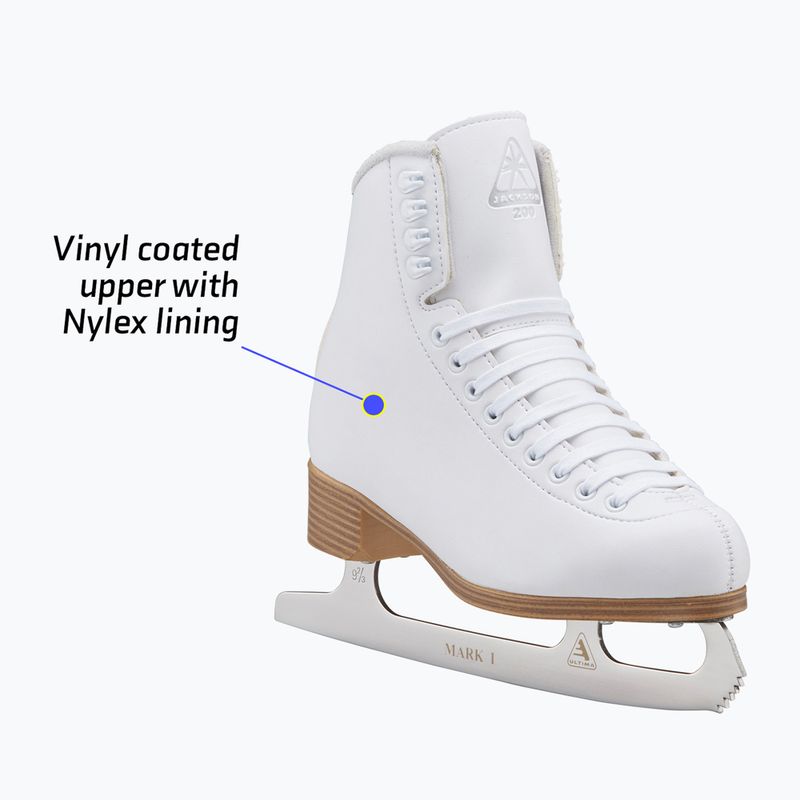 Női műkorcsolya Jackson Classic 200 Ultima Mark I Blade white 9