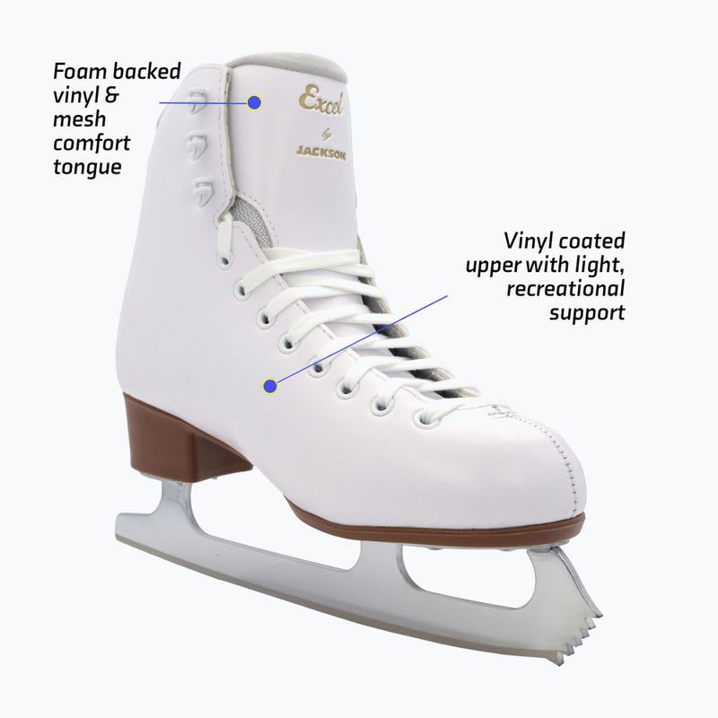 Női műkorcsolya Jackson Excel Mark II Blade white 10