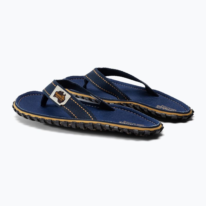 Gumbies Islander flip flop, tengerészkék 3