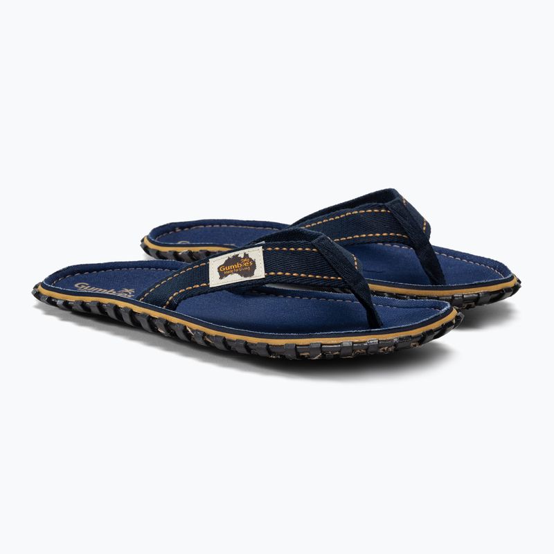Gumbies Islander flip flop, tengerészkék 5