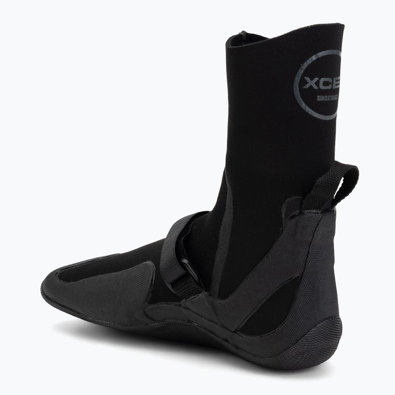 Neoprén cipők Xcel Axis Round Toe 3 mm black 3