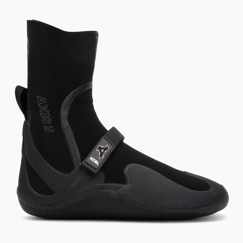 Neoprén cipők Xcel Axis Round Toe 5 mm black 2