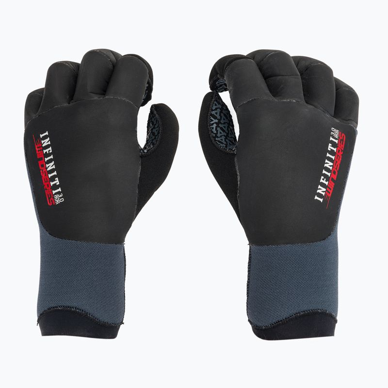 Neoprén kesztyűk Xcel Xcel Kite 5 Finger 3mm black 2