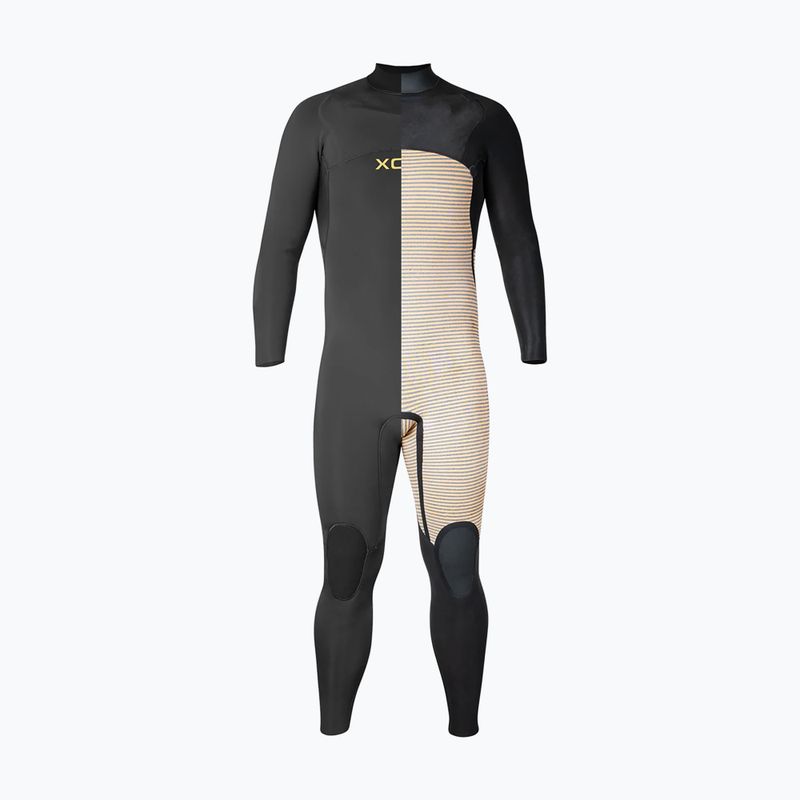 Férfi úszóruha Xcel Comp 3/2 mm Full black 2