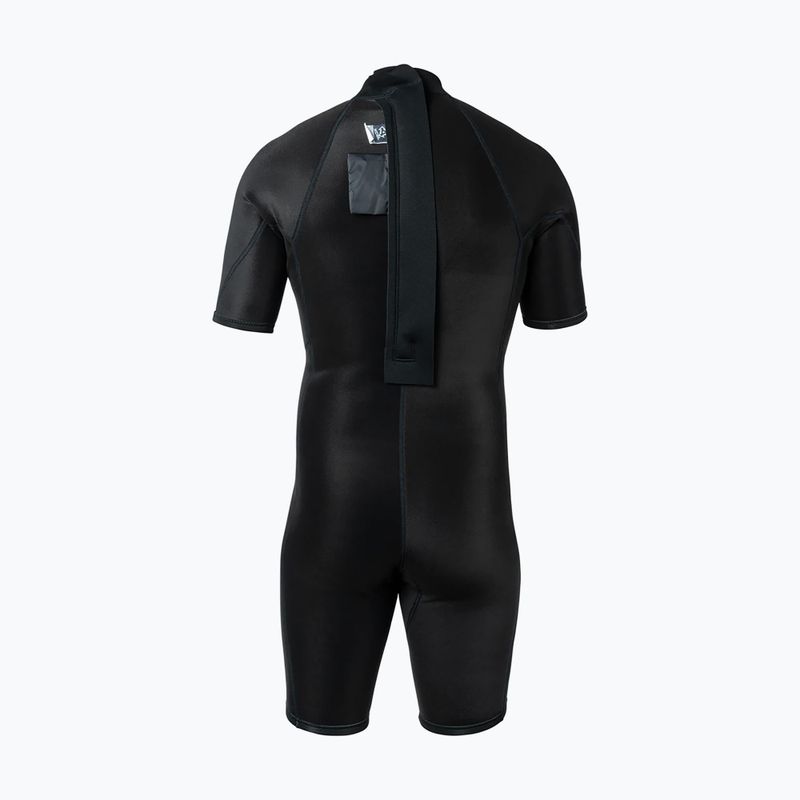 Férfi úszóruha Xcel Axis Back Zip Spring 2 mm SS black 4