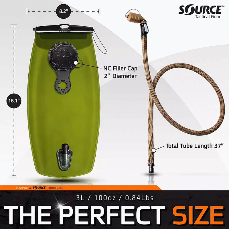 Source Tactical WXP 3 literes fekete 3