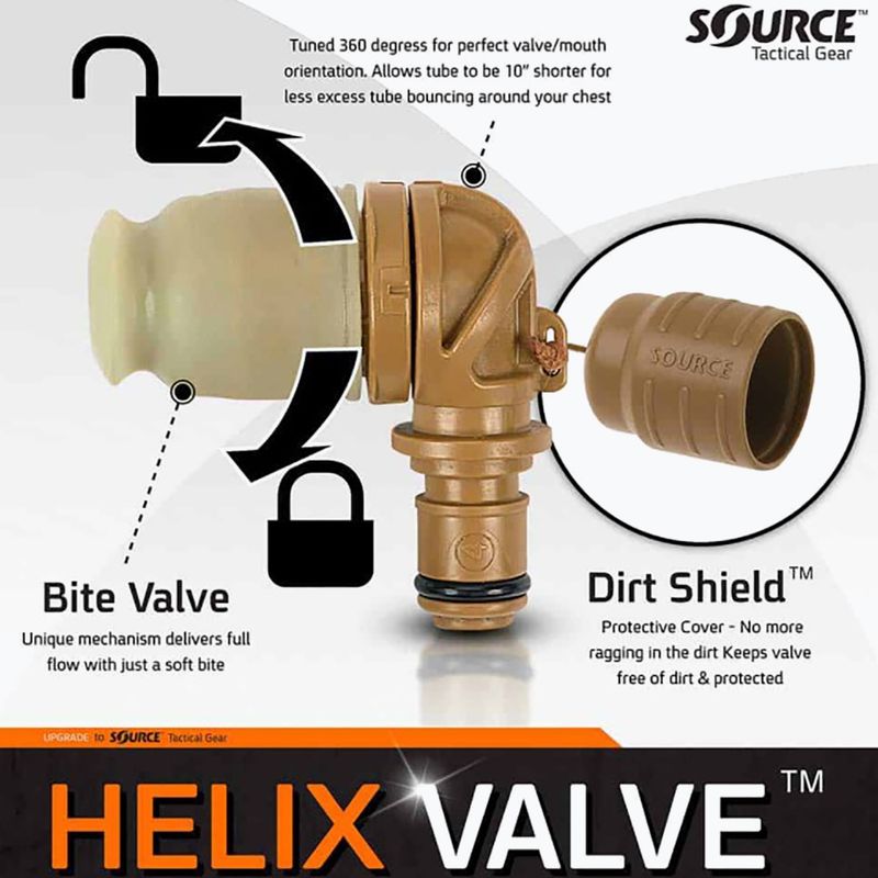 Szájrész a Source Tactical Helix Valve prérifarkashoz 2