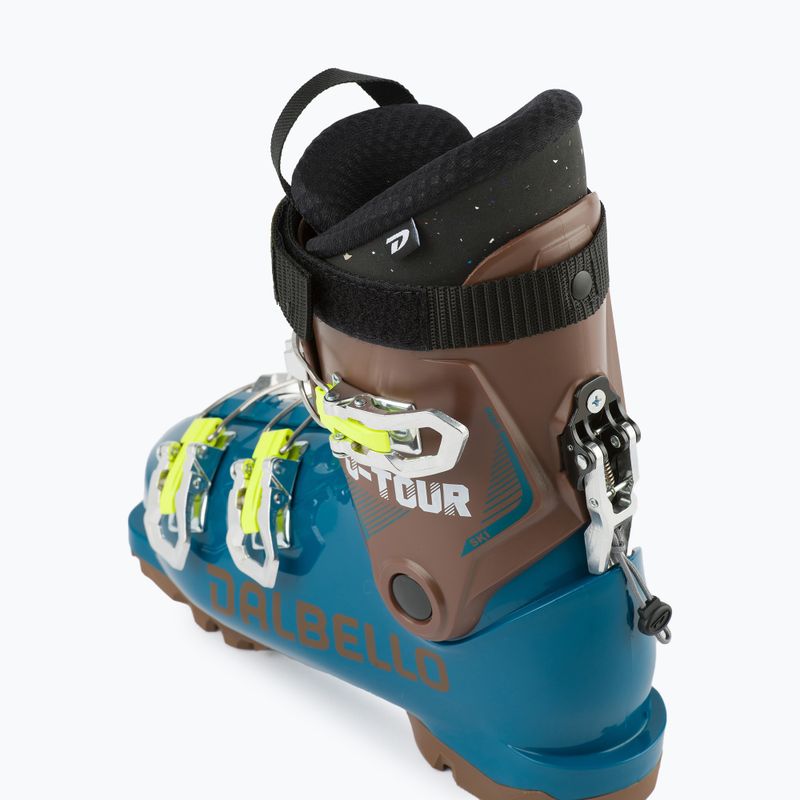 Dalbello J-Tour Jr gyermek síbakancs kék laguna/mokka 5