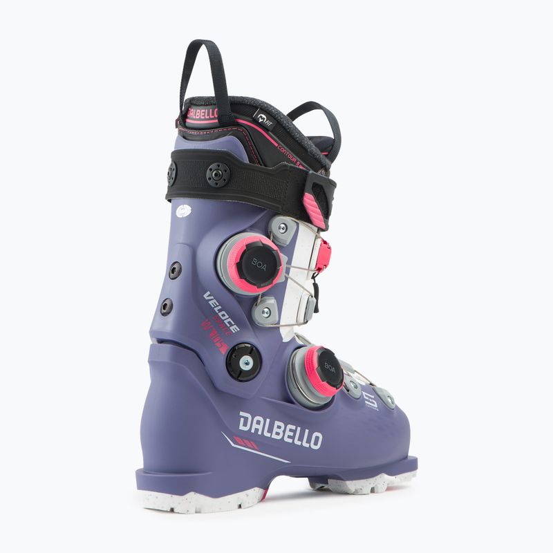 Női sícipők Dalbello Veloce Space 105 W Dual future dusk/mercury 8