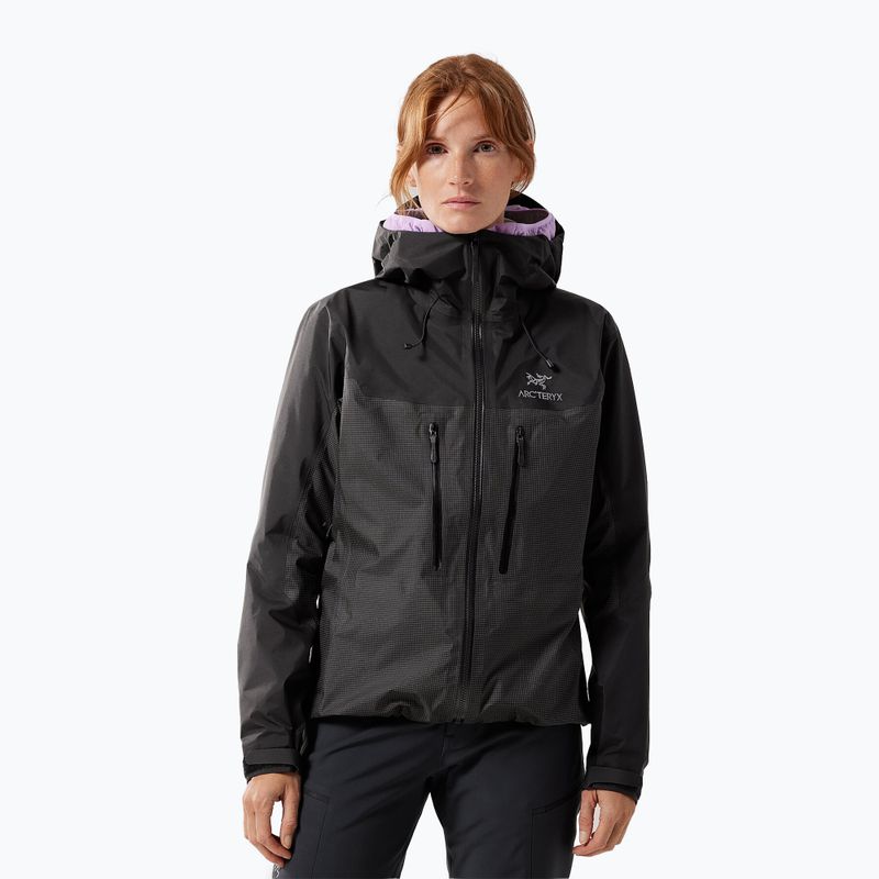 Arc'teryx Alpha női esőkabát fekete