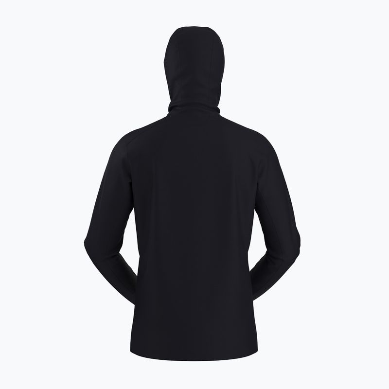 Férfi Arcteryx Ionoa Merino Wool Hoody trekking pulóver fekete 2