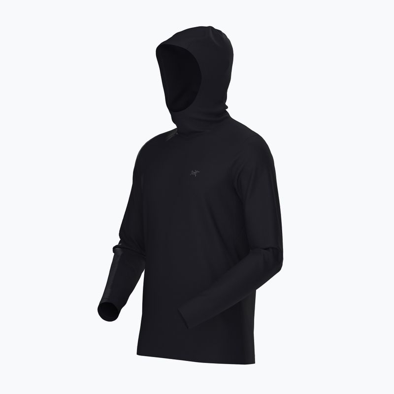 Férfi Arcteryx Ionoa Merino Wool Hoody trekking pulóver fekete 3