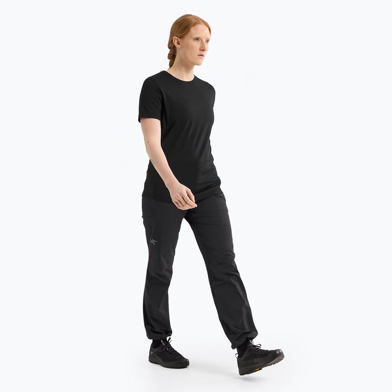 Arcteryx Lana Crew női trekking póló fekete X000007443003 2