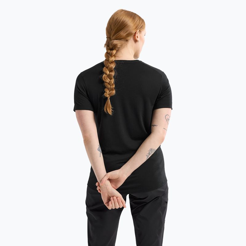 Arcteryx Lana Crew női trekking póló fekete X000007443003 3