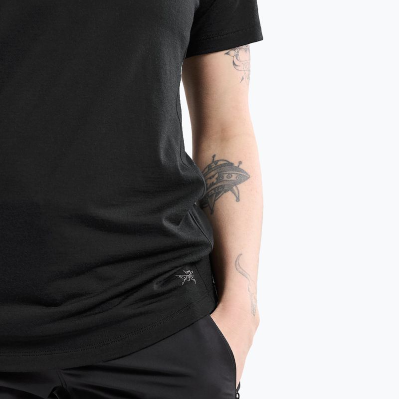 Arcteryx Lana Crew női trekking póló fekete X000007443003 5