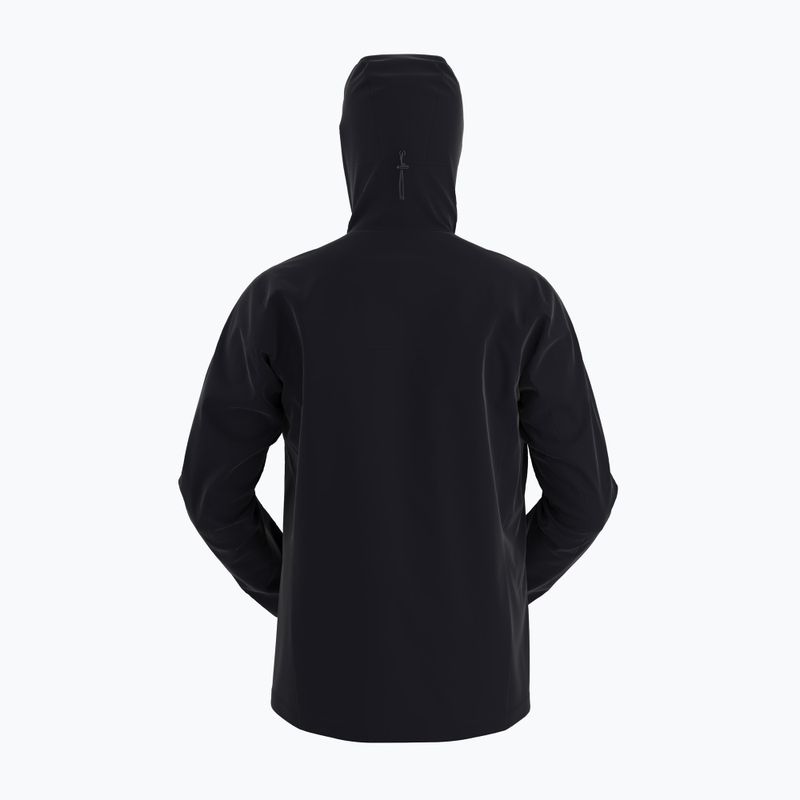 Férfi Arcteryx Squamish Hoody széldzseki fekete X000007411026 2