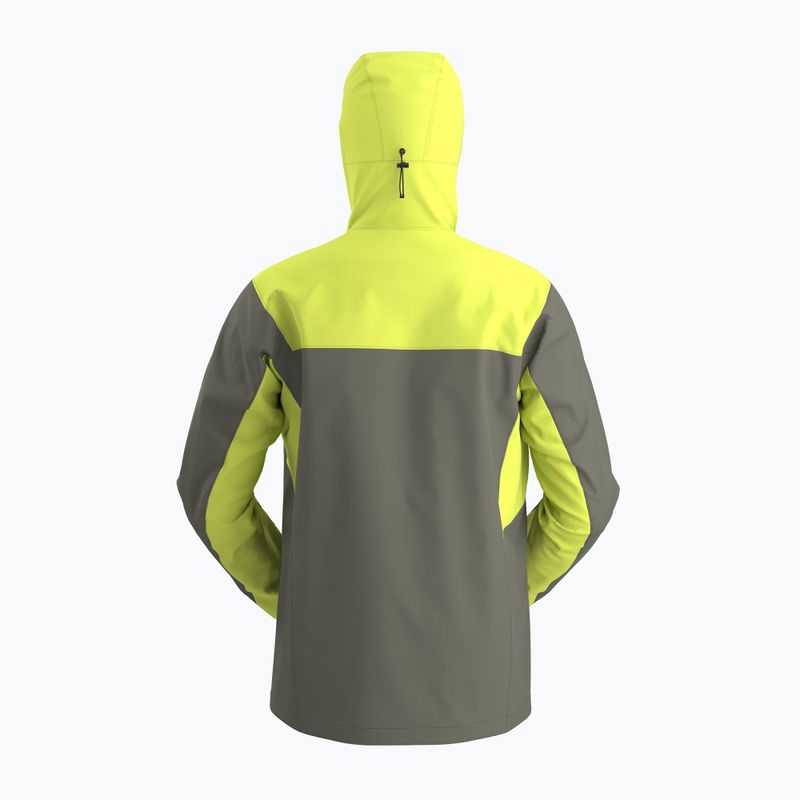 Arc'teryx Squamish Hoody férfi széldzseki zöld/sárga X000007411011 5