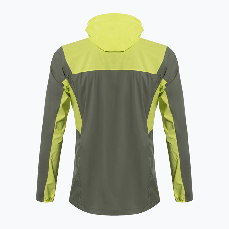 Arc'teryx Squamish Hoody férfi széldzseki zöld/sárga X000007411011 2