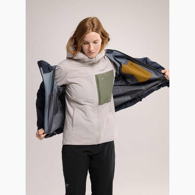 Arcteryx Alpha black sapphire női esőkabát 6