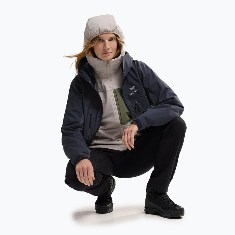 Arcteryx Alpha black sapphire női esőkabát 7