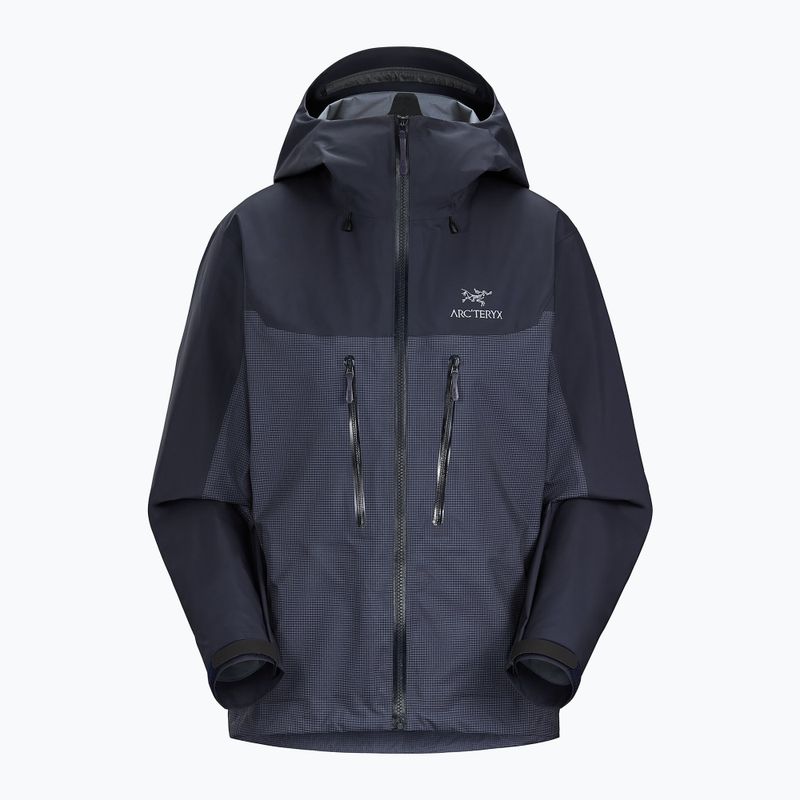 Arcteryx Alpha black sapphire női esőkabát 9
