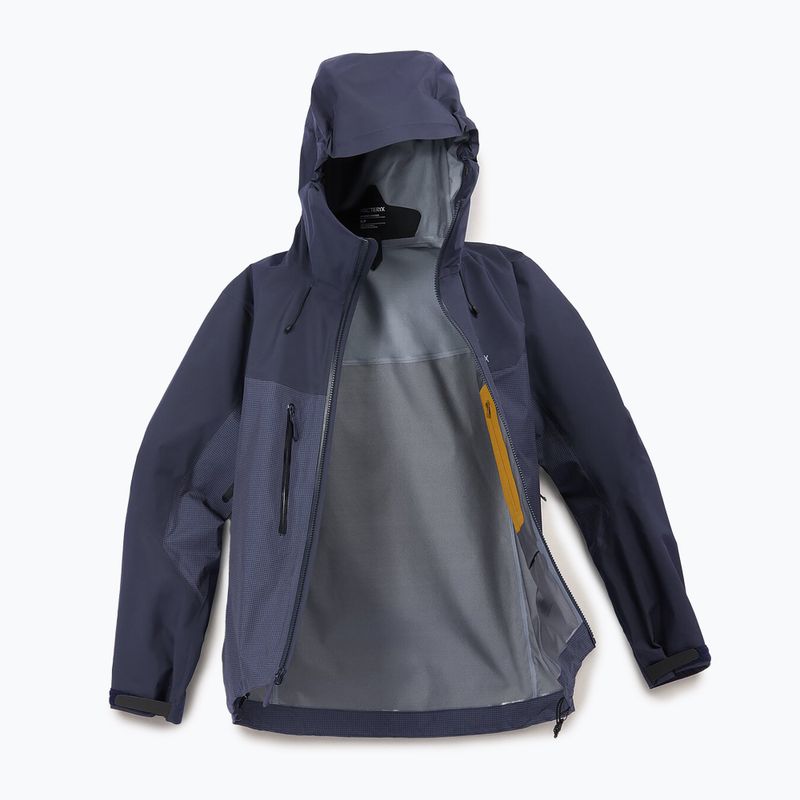Arcteryx Alpha black sapphire női esőkabát 12