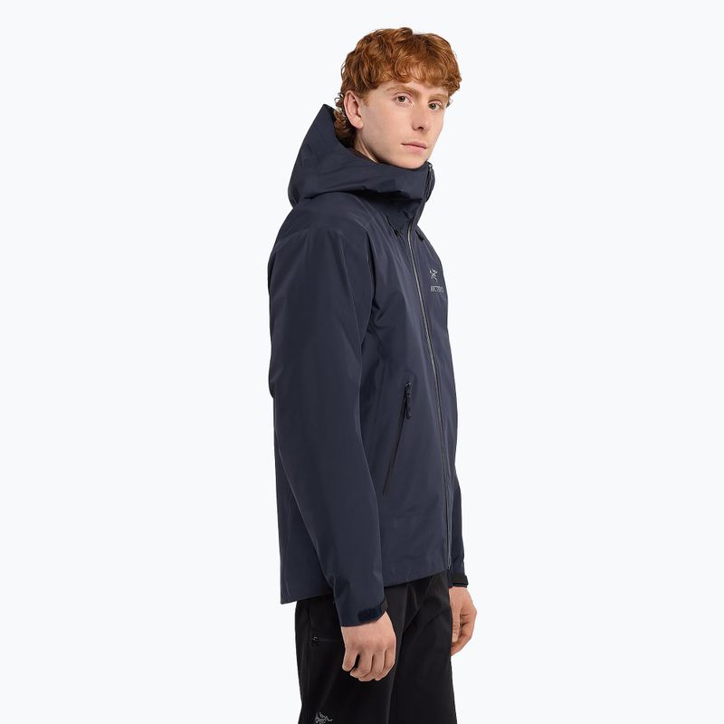 Férfi esőkabát Arcteryx Beta LT black sapphire 2